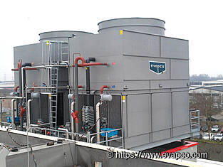 2x HR 2 on Evapco Inc. Smart Shield install cooler