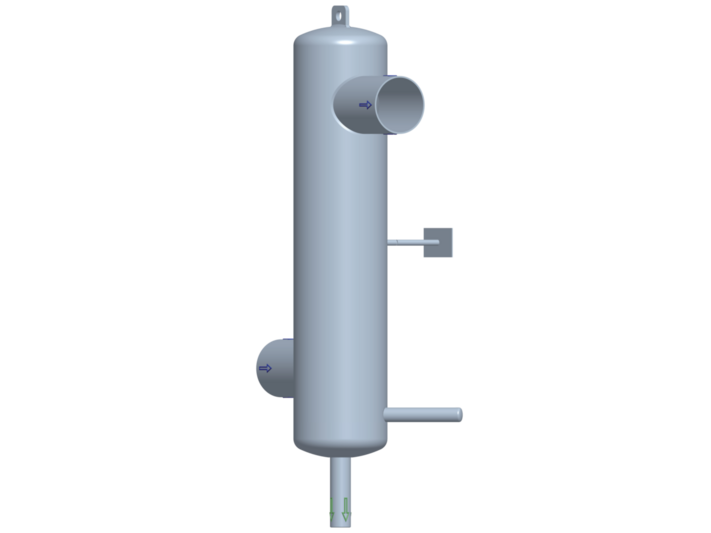 WITT pressure vessel and separator type HAD 250