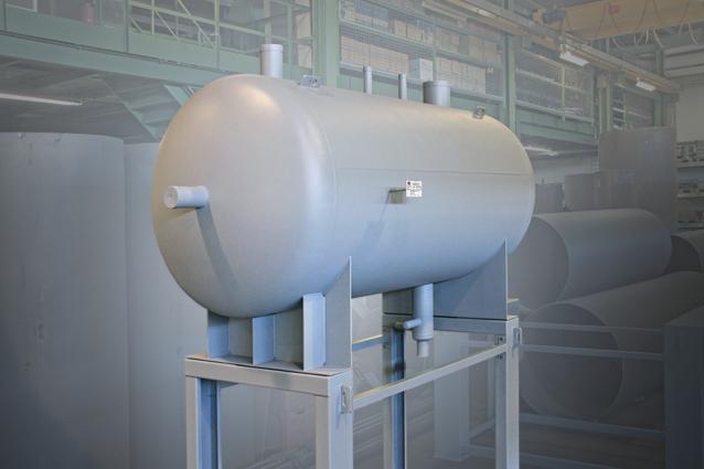 WITT pumping station 2.20 x 10m with 4x HRP hermetic refrigerant pump type 8050 and HDB3 stainless steel oil collector