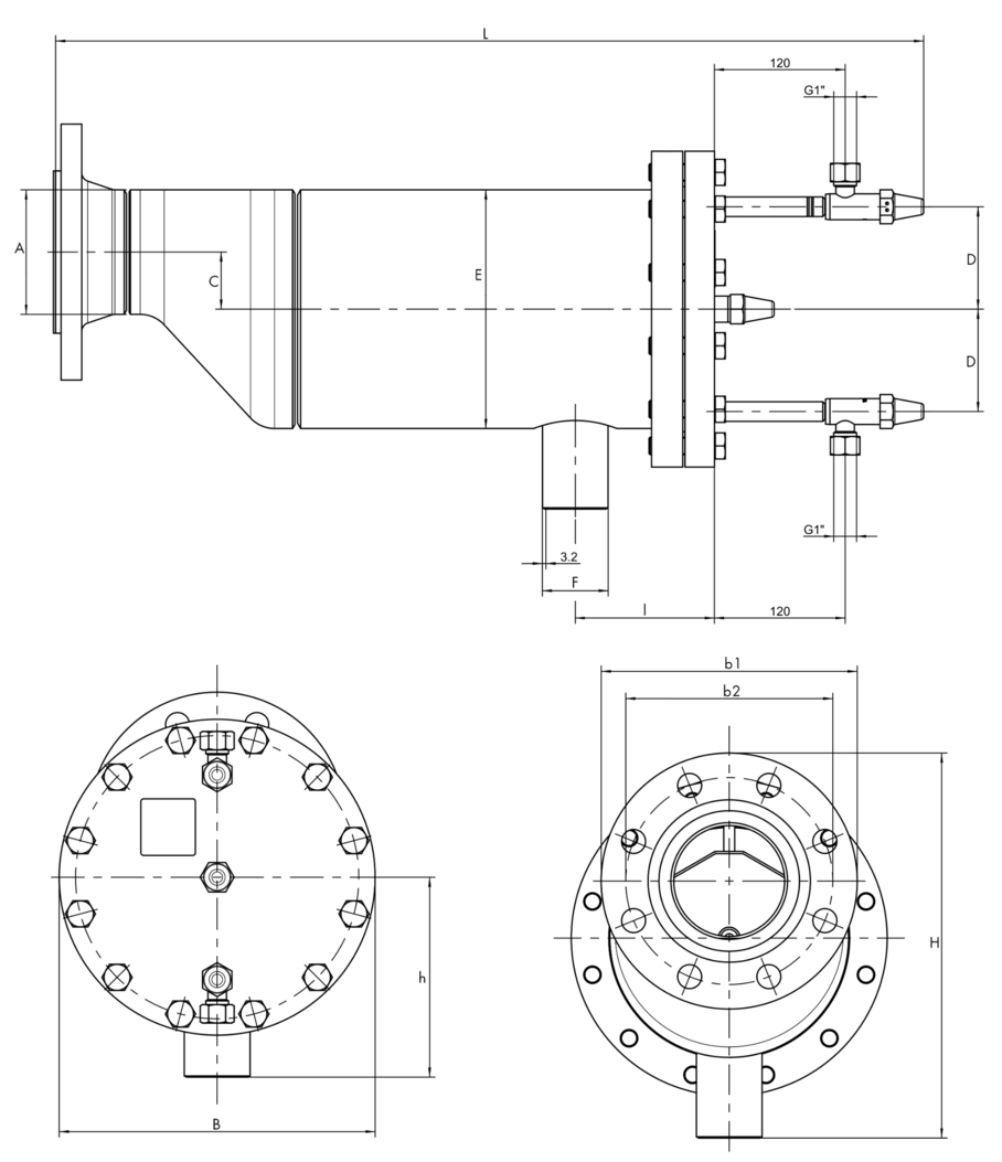 WITT HSF - Abmessungen