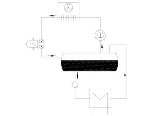 Diagrama del regulador de flotador de WITT