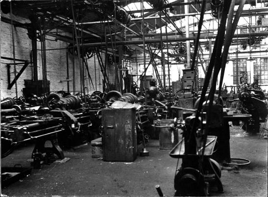 The old turning shop around 1925