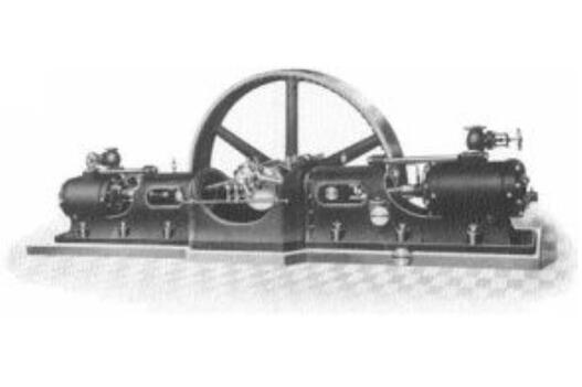 Аммиачный компрессор примерно в 1930 г.